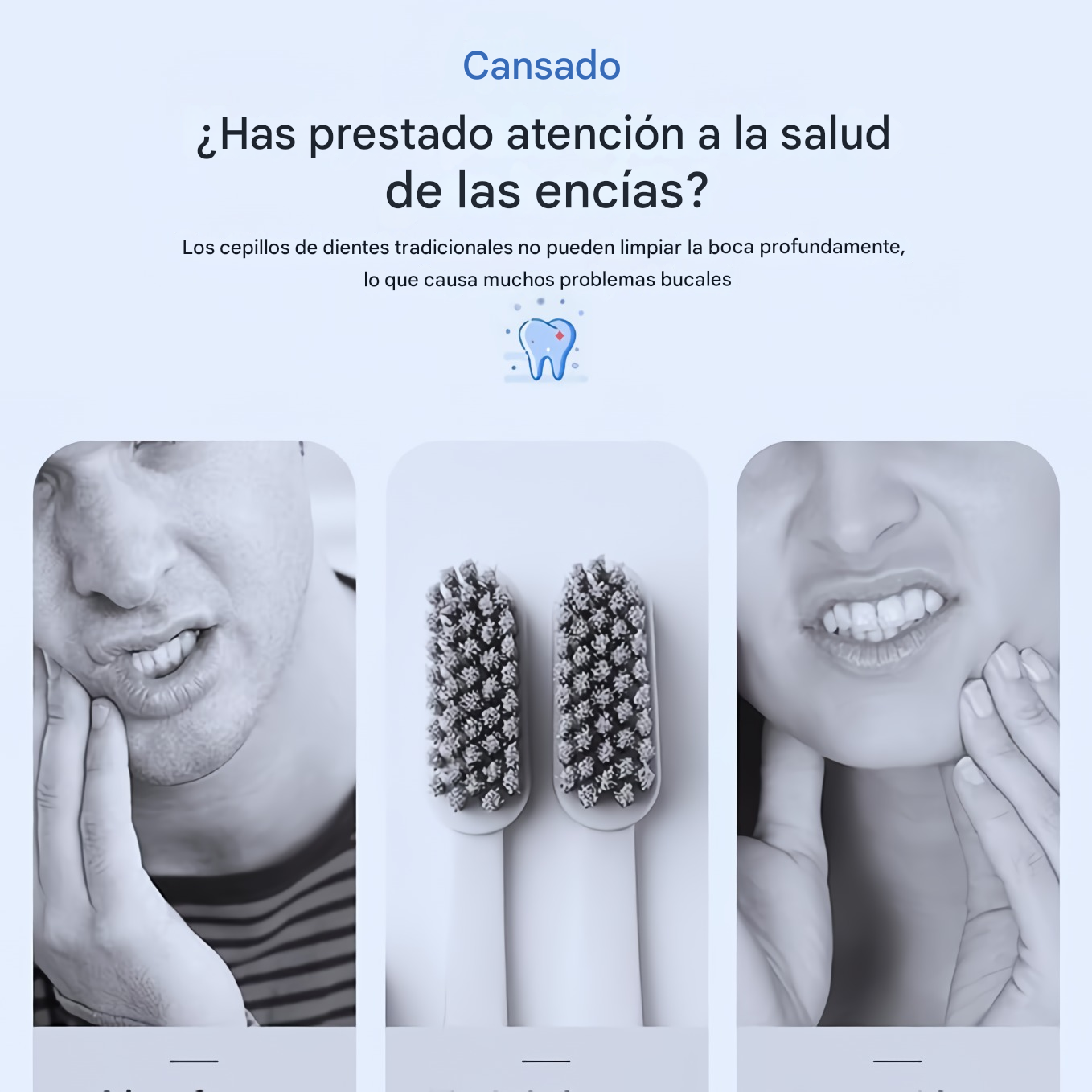AquaPulse™ - Irrigador oral portatil