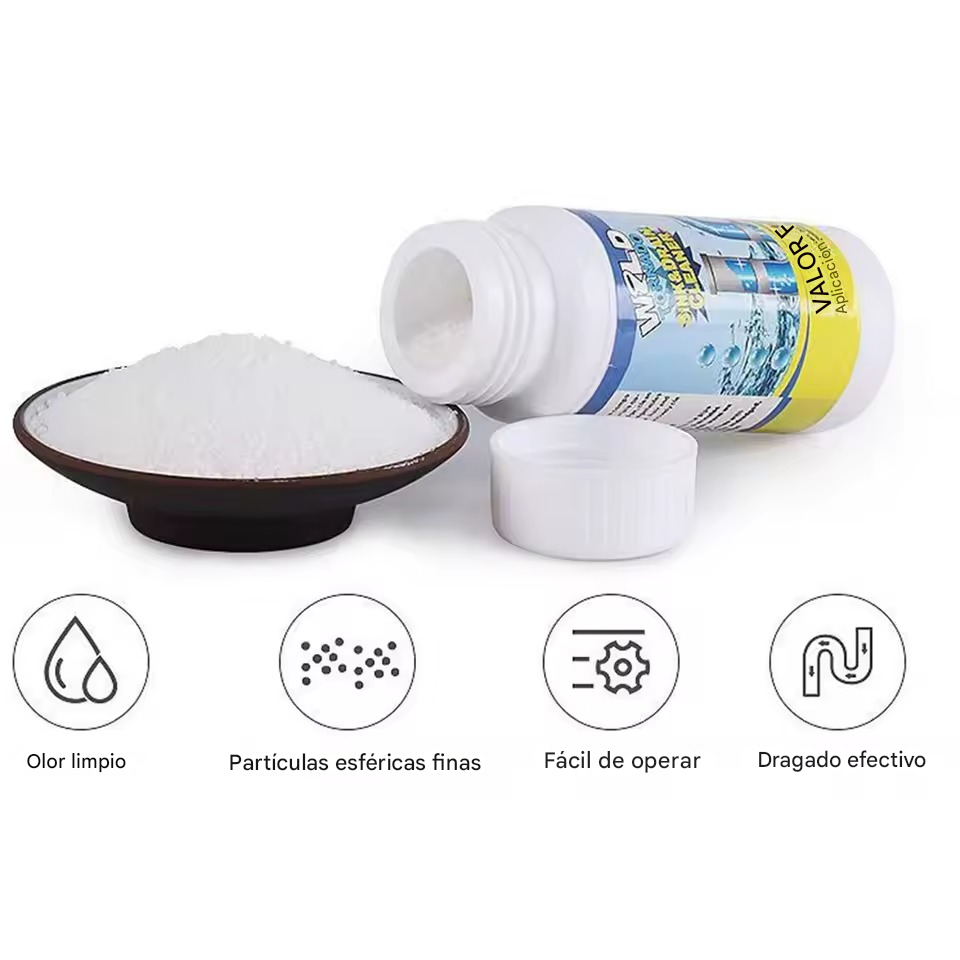 TurboDrain™ - TriPack polvo destapa tuberias