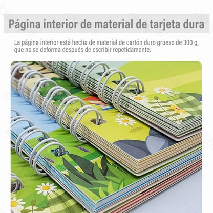 MiniGrafía Pro™ - Set cuadernos caligrafia Montessori